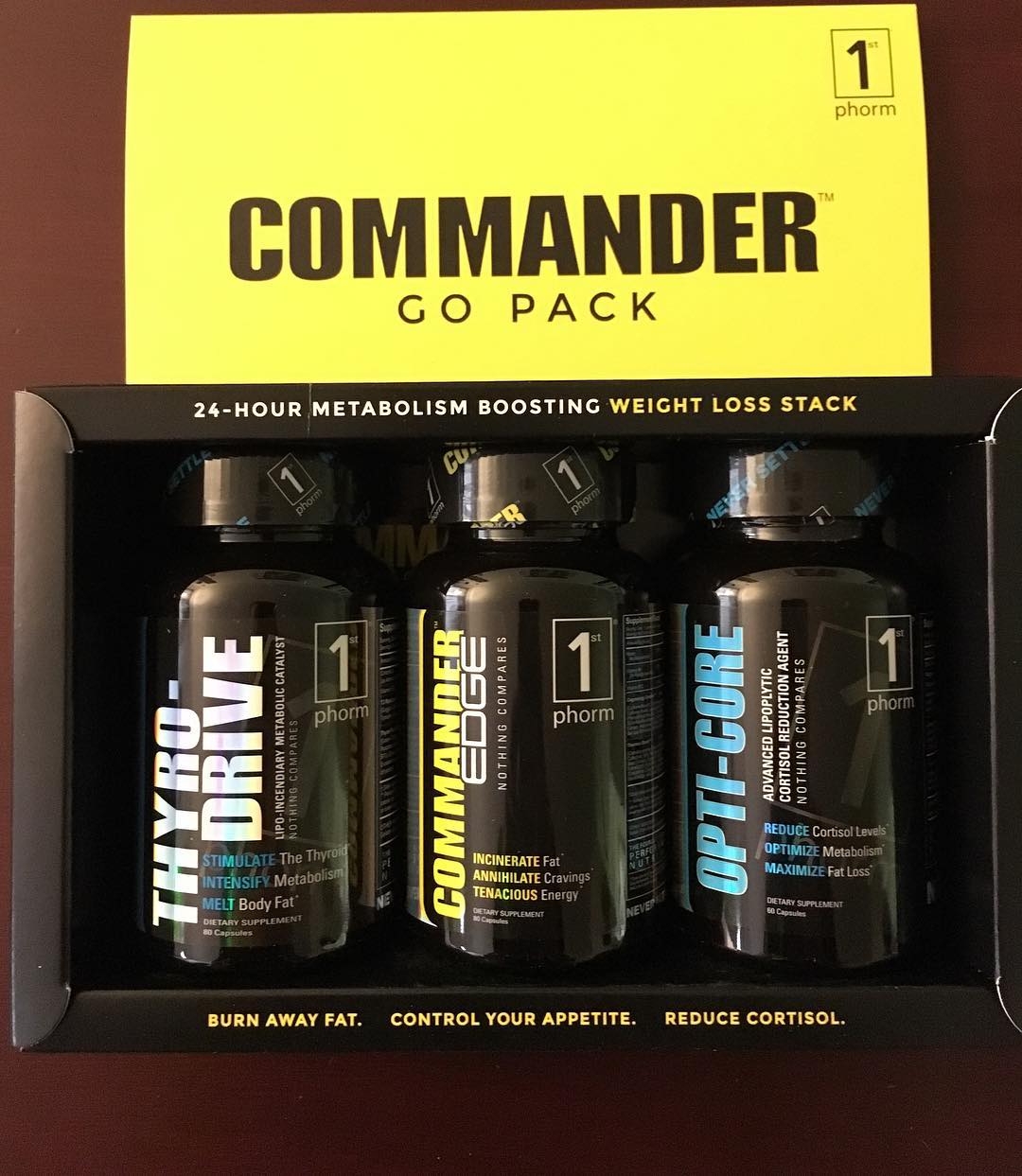 Commander Go Pack Product Supplements