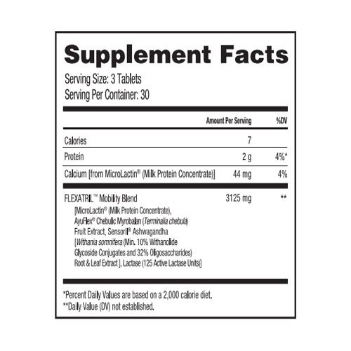 flexatrilsupplementingredientlabel