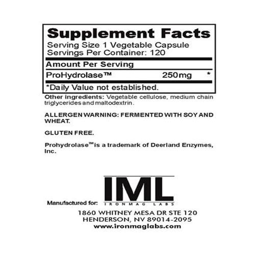 prohydrolaserxingredientlabel