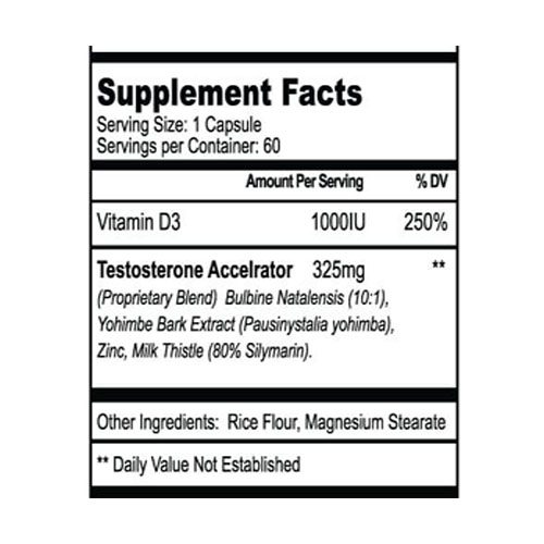 testabolsupplementingredientlabel