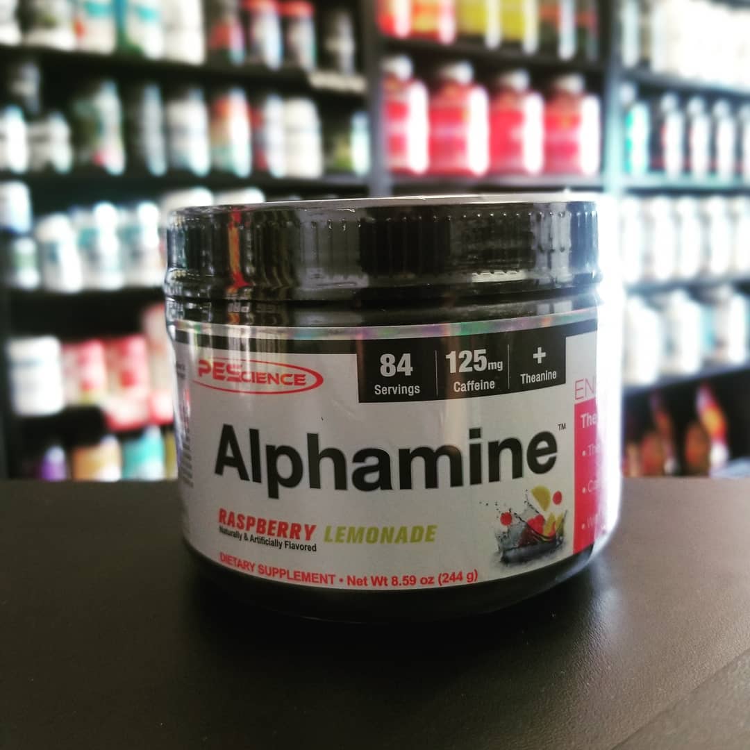 Alphamine Product Display